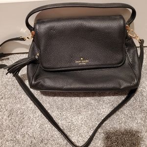 Black Kate Spade crossbody bag